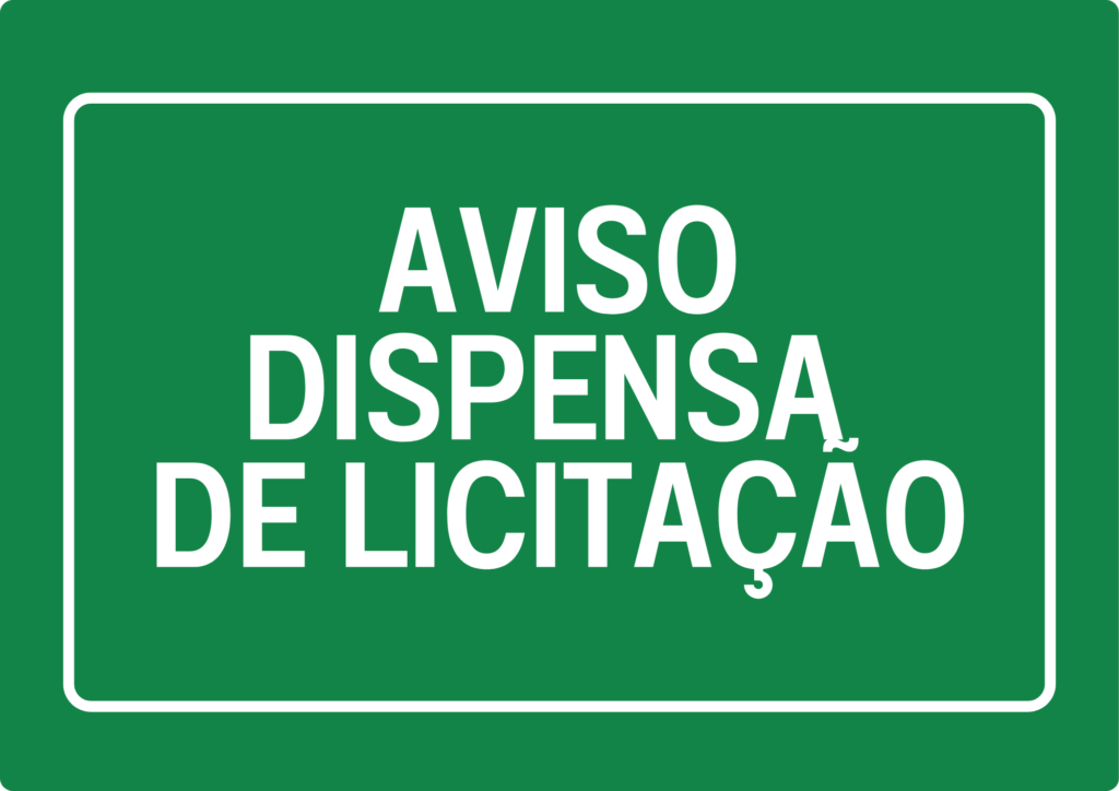 EXTRATO DO AVISO DE DISPENSA DE LICITA&Atilde;�&Atilde;�O (reboque veicular)
