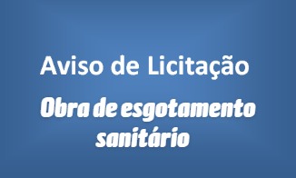 AVISO DE LICITAÃÃO 