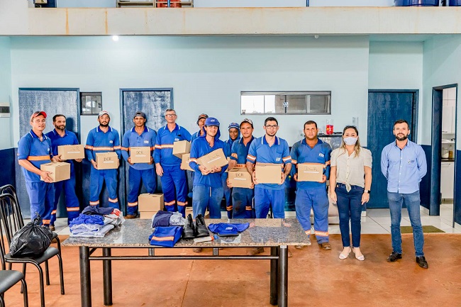 SAAE investe em novos equipamentos de proteÃ§Ã£o e uniformes para servidores