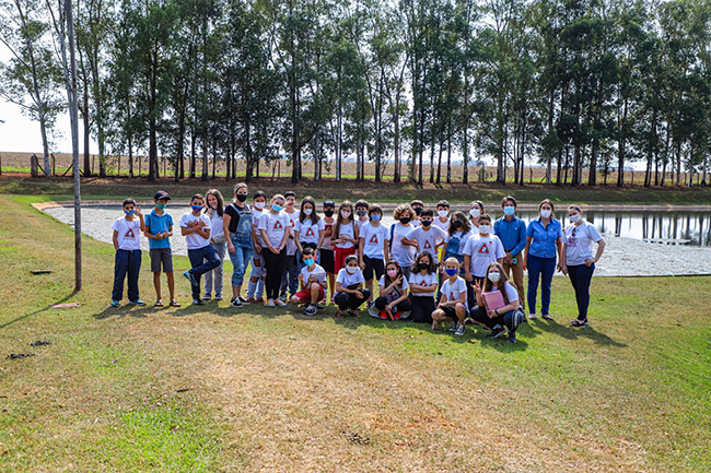 SAAE promove visita Ã  EstaÃ§Ã£o de Tratamento para estudantes de SÃ£o Gabriel do Oeste