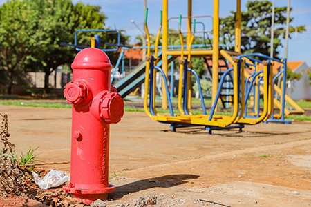 SAAE realiza instalaÃ§Ã£o de hidrantes em SÃ£o Gabriel do Oeste