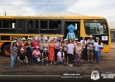 Idosos da AUFI participam de tour educativo no SAAE durante Semana da Ãgua