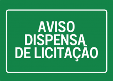 PUBLICAÃÃO AVISO DE DISPENSA DE LICITAÃÃO nÂº 017/2024
